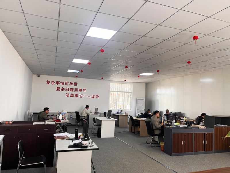 Zhejiang Huier Coating Environmental Protection Equipment Co., Ltd خط إنتاج المصنع