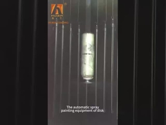 خط الكهرباء الكهربائية للعجلات الصلبة والطلاء والطلاء بالمسحوق