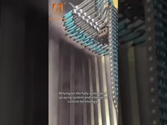 أنظمة خطوط الطلاء الغطاء المسحوق للأسطوانات الحديدية مع ألوان قابلة للتخصيص